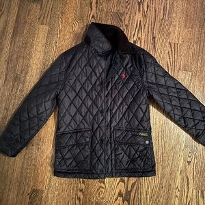 Polo Ralph Lauren Boys Quilted Barn coat Navy